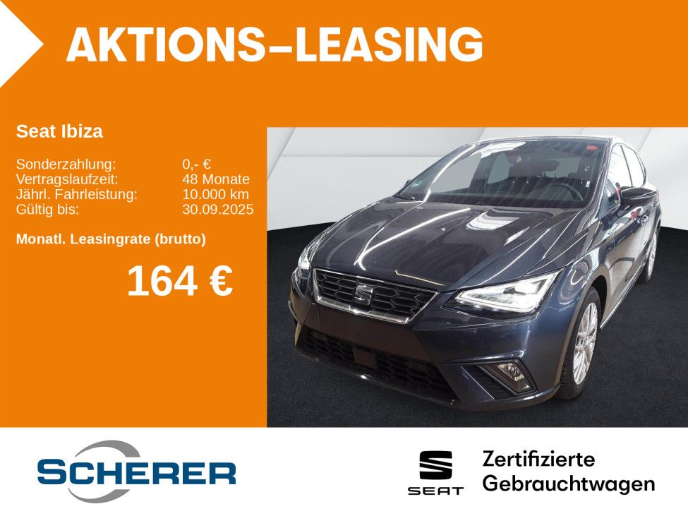 Seat Ibiza FR 1.0 TSI Allwetter SHZ PDC Kessy Voll-LE