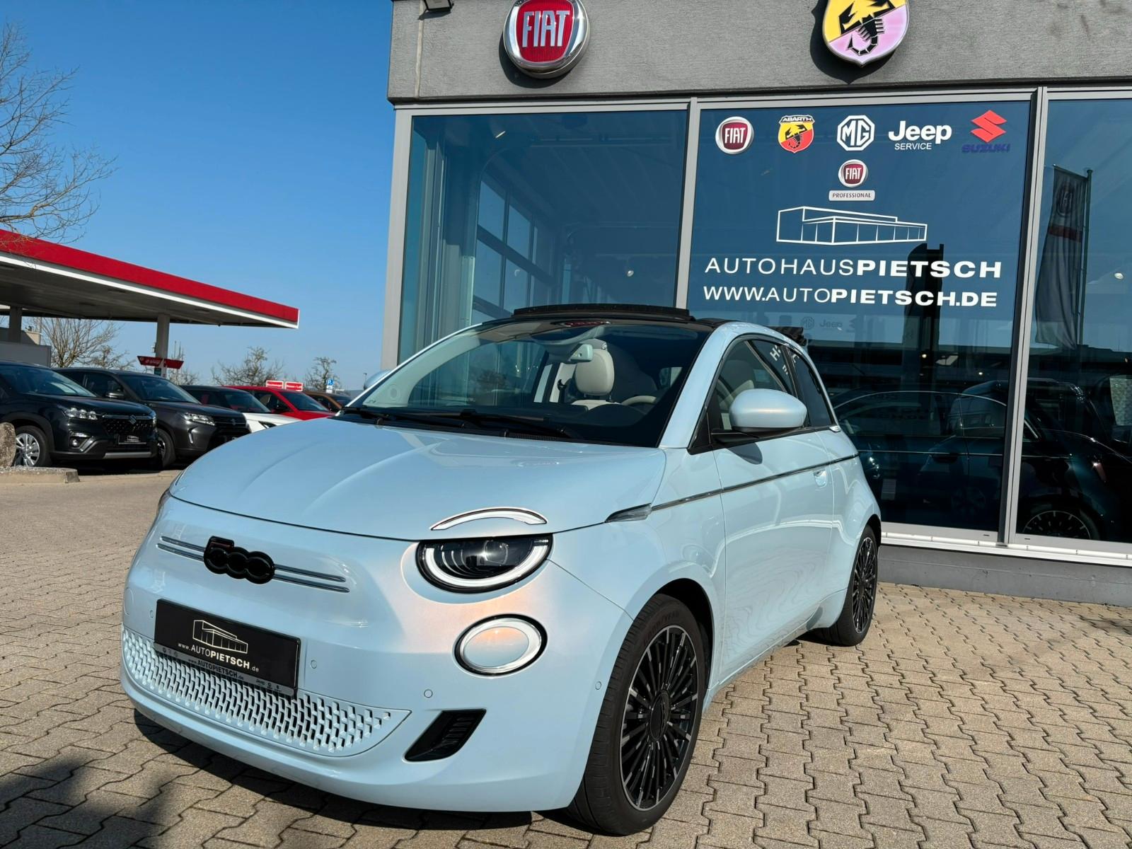 Fiat 500e Cabriolet*La Prima*LED*17"*Kamera*Leder*