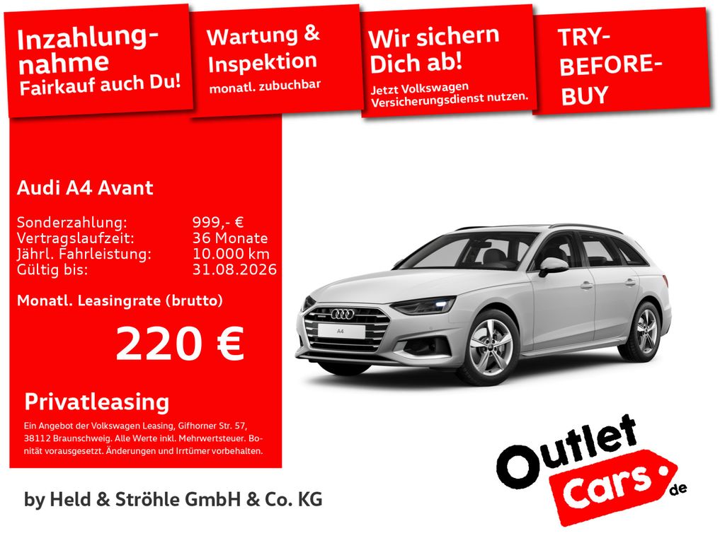 Audi A4 Avant advanced 40 TDI qu AHK NAVI PANO SOUND