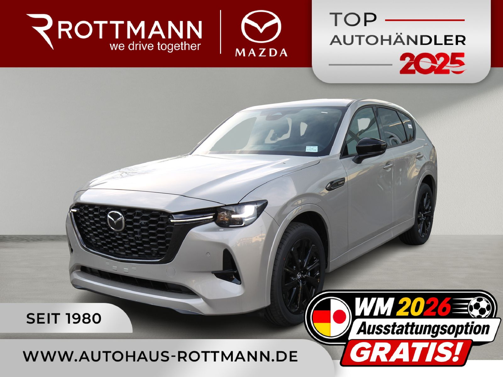 Mazda CX-60 PHEV 327ps Aut. AWD Homura Plus