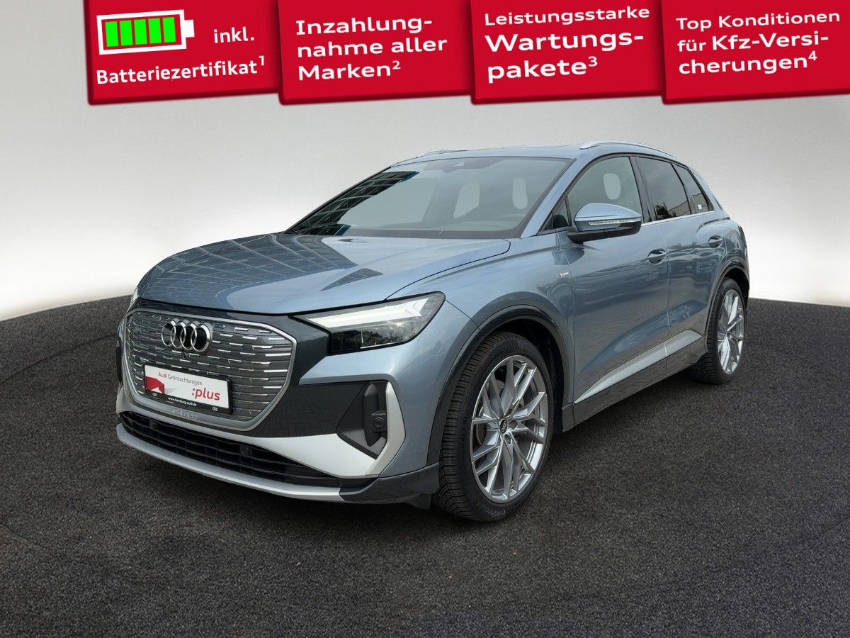 Audi Q4 50 e-tron S line quattro Sonos Pano ACC Navi foto 2