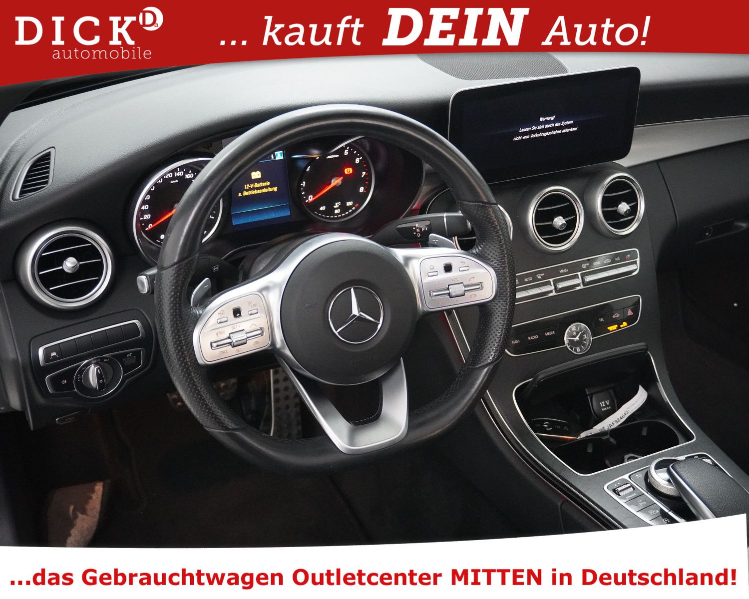 Fahrzeugabbildung Mercedes-Benz C 180 Cabrio 9G 2X AMG AIRSC+KAM+LED+ACC+NAV+SHZ