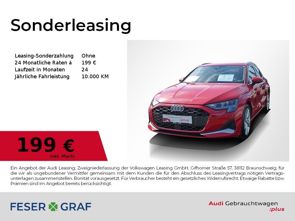 A3 Sportback 35 TFSI advanced CarPlay LED Sitzh.