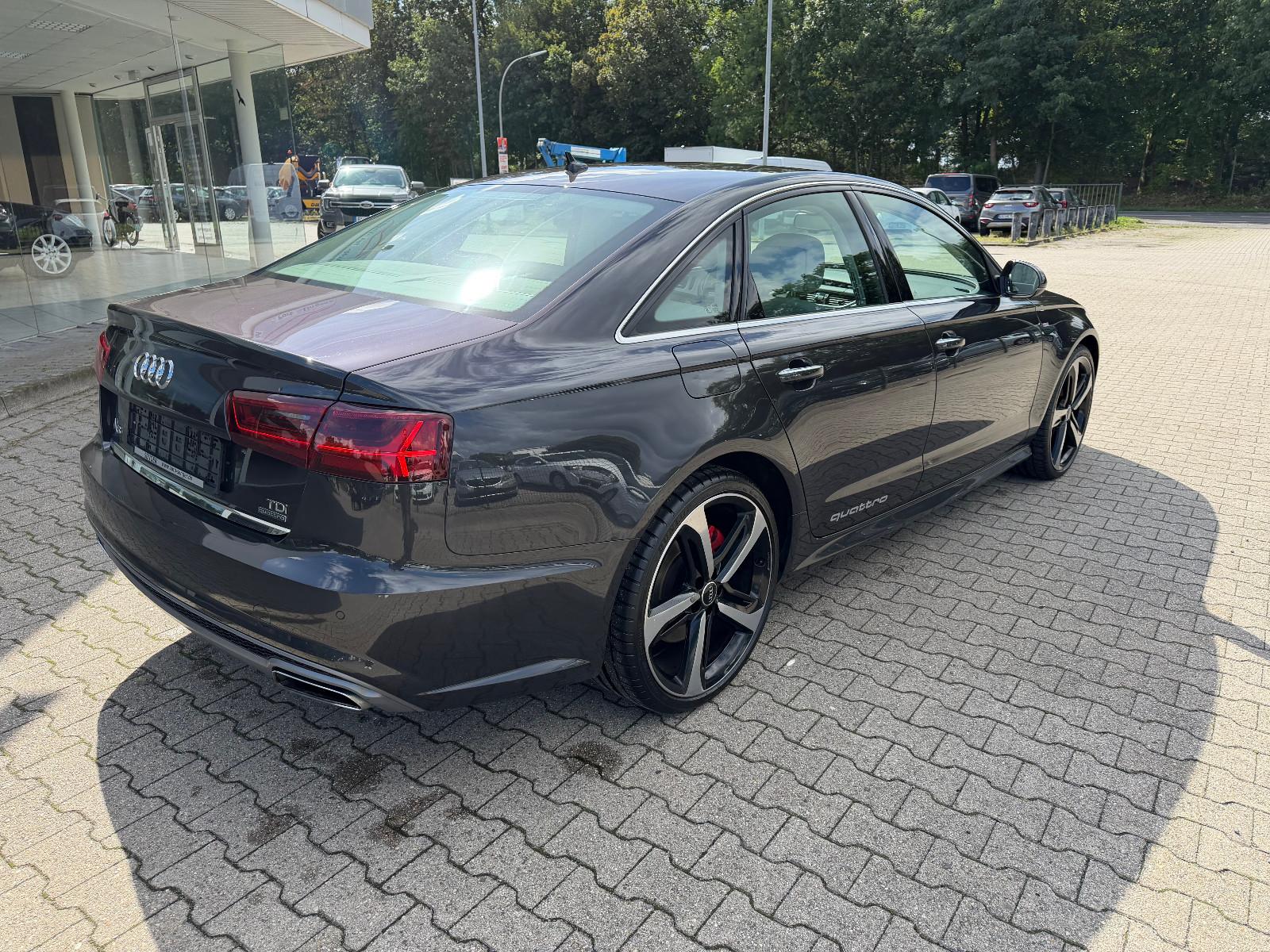 AUDI A6 LIM. 3.0 TDI S-LINE COMPLET LED / GPS / CUIR / QUATT | 272 ch | 4X4 | BVA | HAYON ÉLECTRIQUE | PACK SPORT | VOLANT EN CUIR