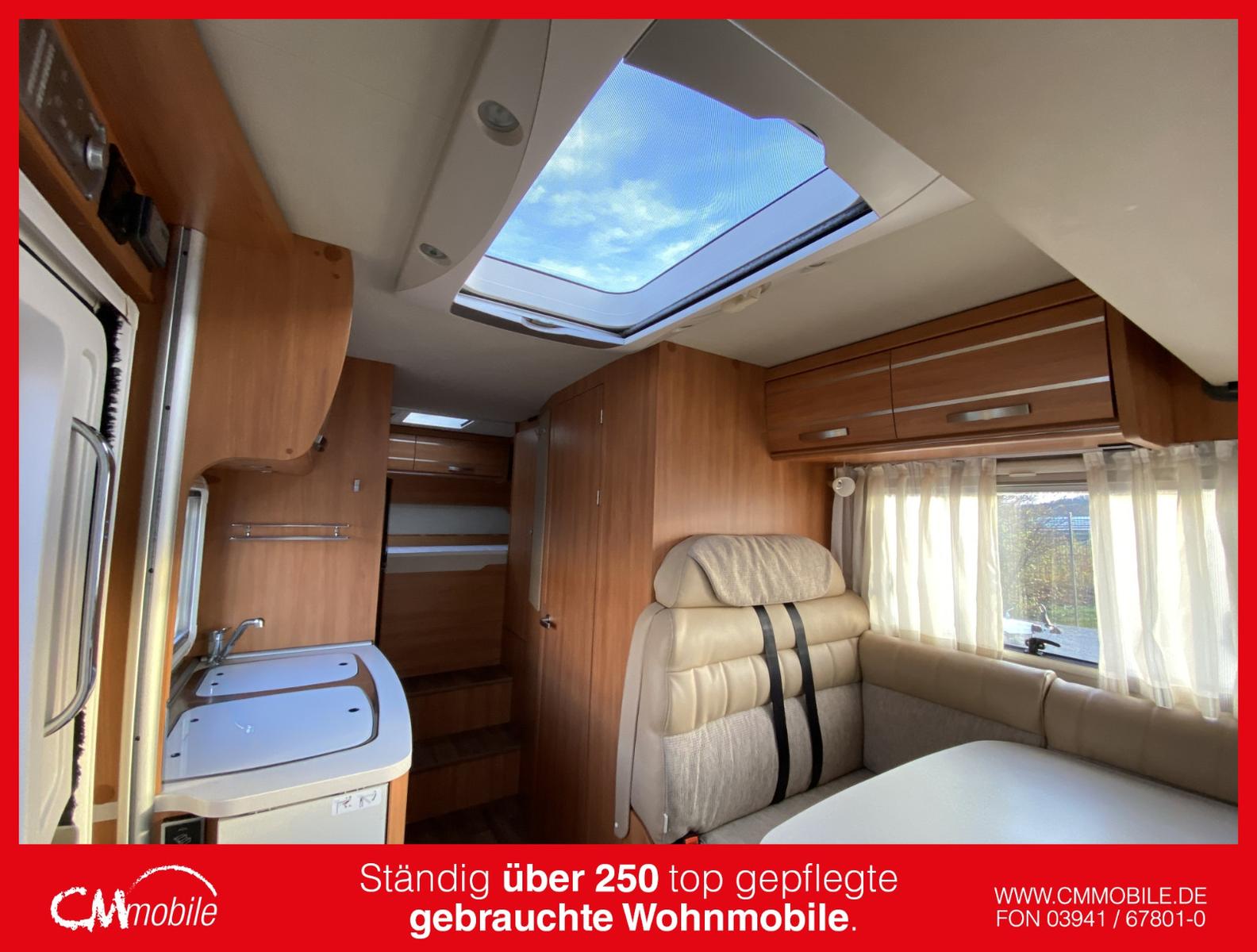 HYMER / ERIBA / HYMERCAR Exsis i 524 - Hub&Festbett - Garage -