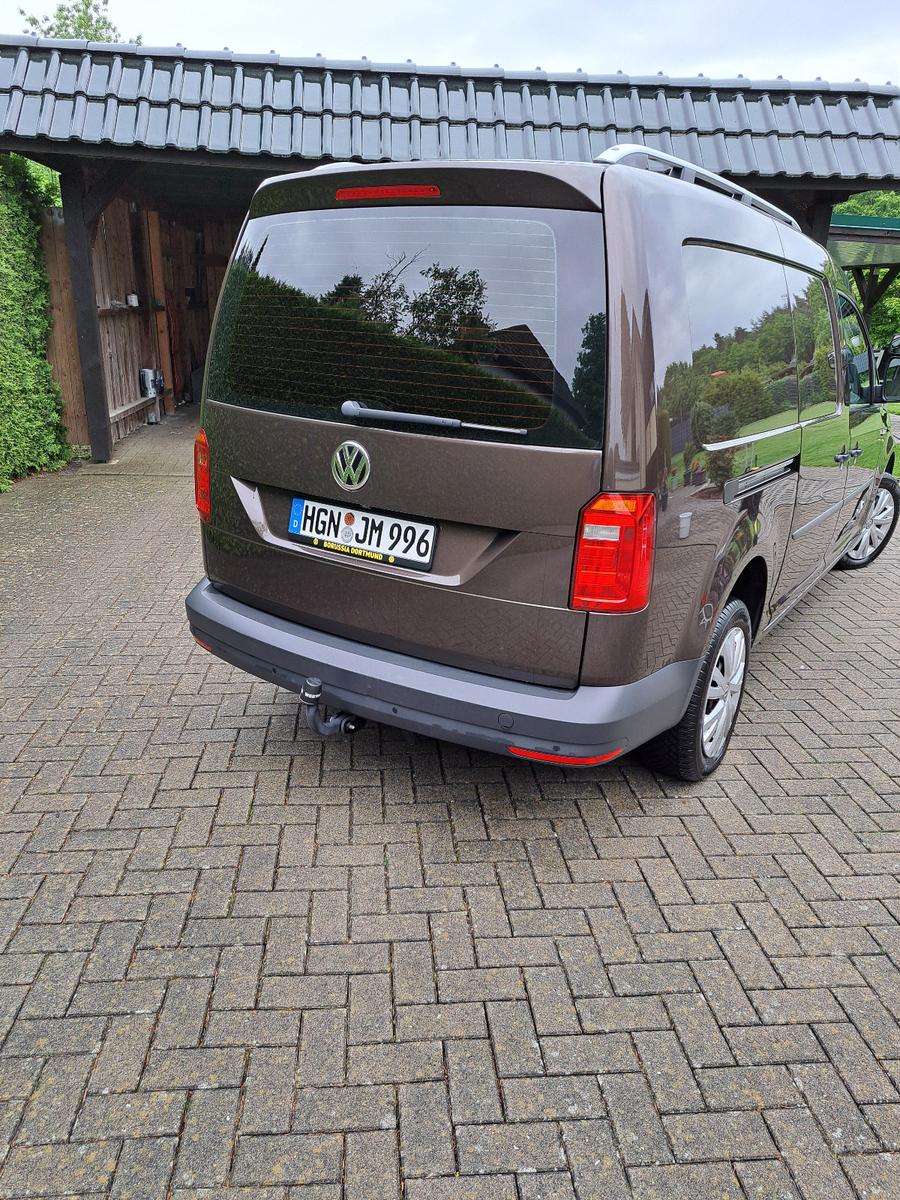 Volkswagen VW Caddy Maxi Sitzh. Klima, AHK, Allw. ACC 