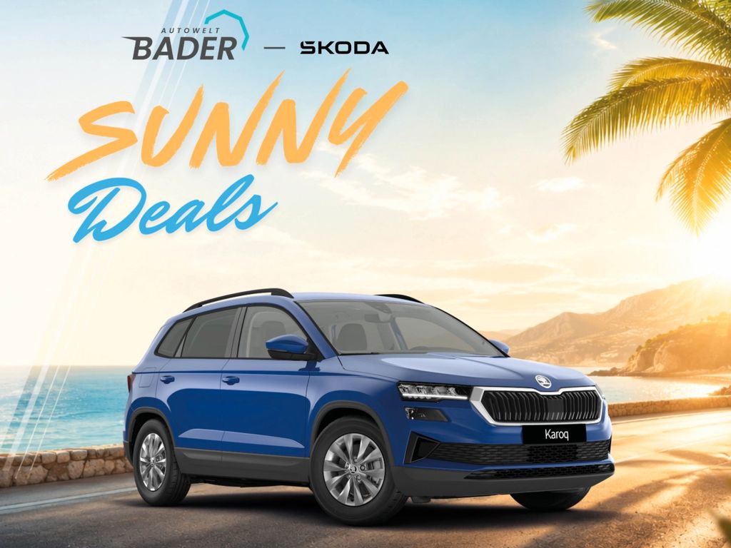Abbildung Leasingangebot Skoda Karoq Selection "Sunny Deals" AUTOWELT-BADER!