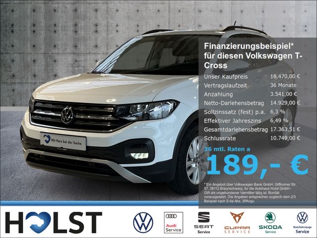 VW T-Cross 1.0TSI Life App-C Sitzh ACC Climatronic