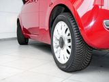 Fiat 500 Cabrio Lounge Klima NSW - Fiat 500 mit Benzin-Antrieb: Rot, Cabrio