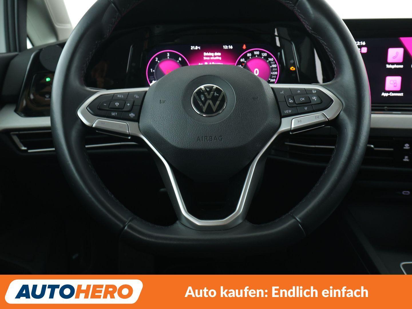 Volkswagen Golf VIII 2.0 TDI Life Aut.*NAVI*LED*PDC*ACC*SHZ, миниатюра 17