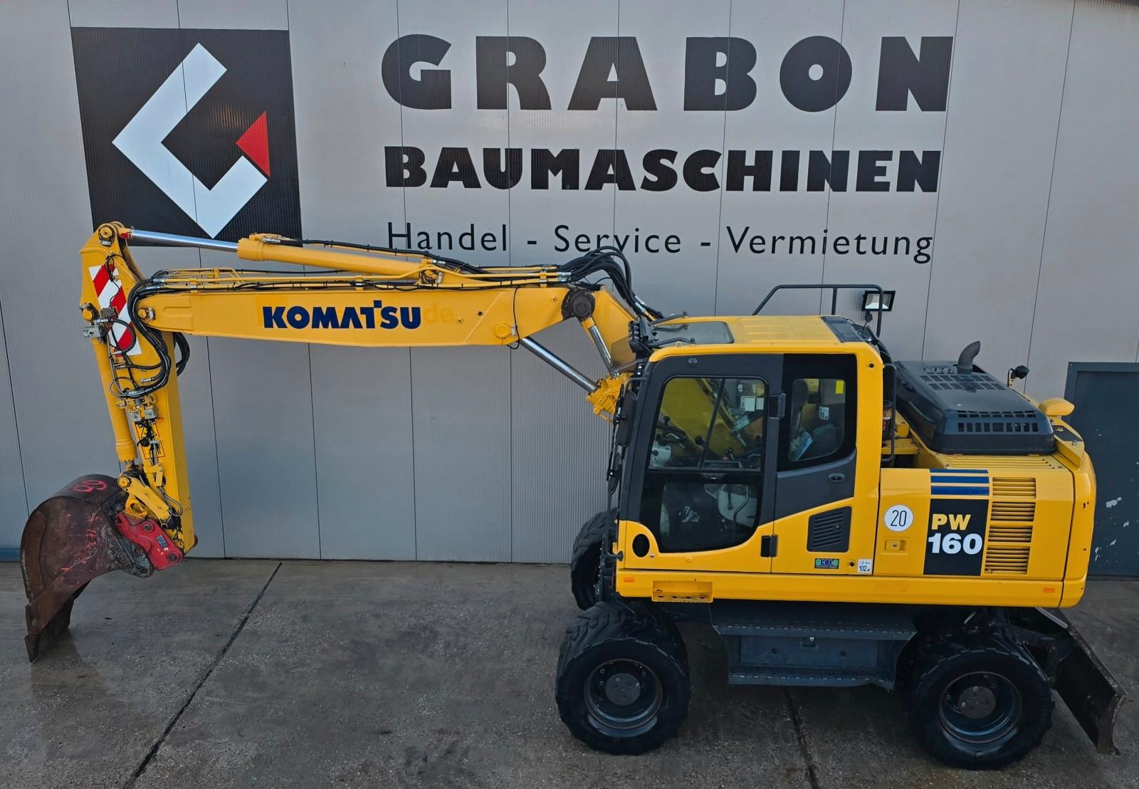 Komatsu PW160-8 (140 150 165 170 313 314 315 316 914 916