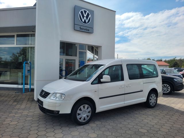 Volkswagen Caddy Maxi Life Team Rollstuhlrampe Klima