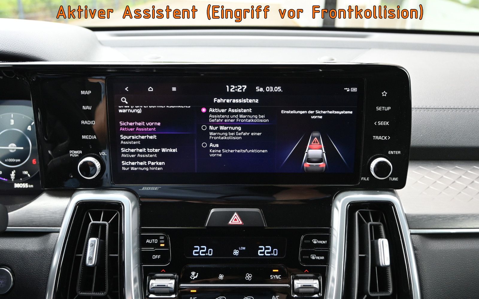Fahrzeugabbildung Kia Sorento 2.2 CRDi AWD Platinum °AHK°7-SITZE°HUD°