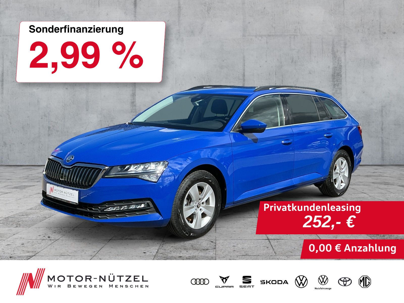 Skoda Superb 1.5 TSI DSG Ambition LED+NAVI+ACC+SHZ