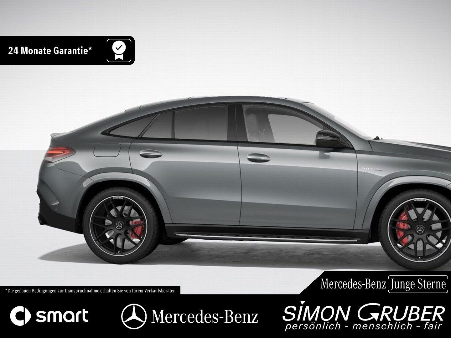 Fahrzeugabbildung Mercedes-Benz GLE 63 s 4M AMG Coupé Standh. Massage Carbon AHK