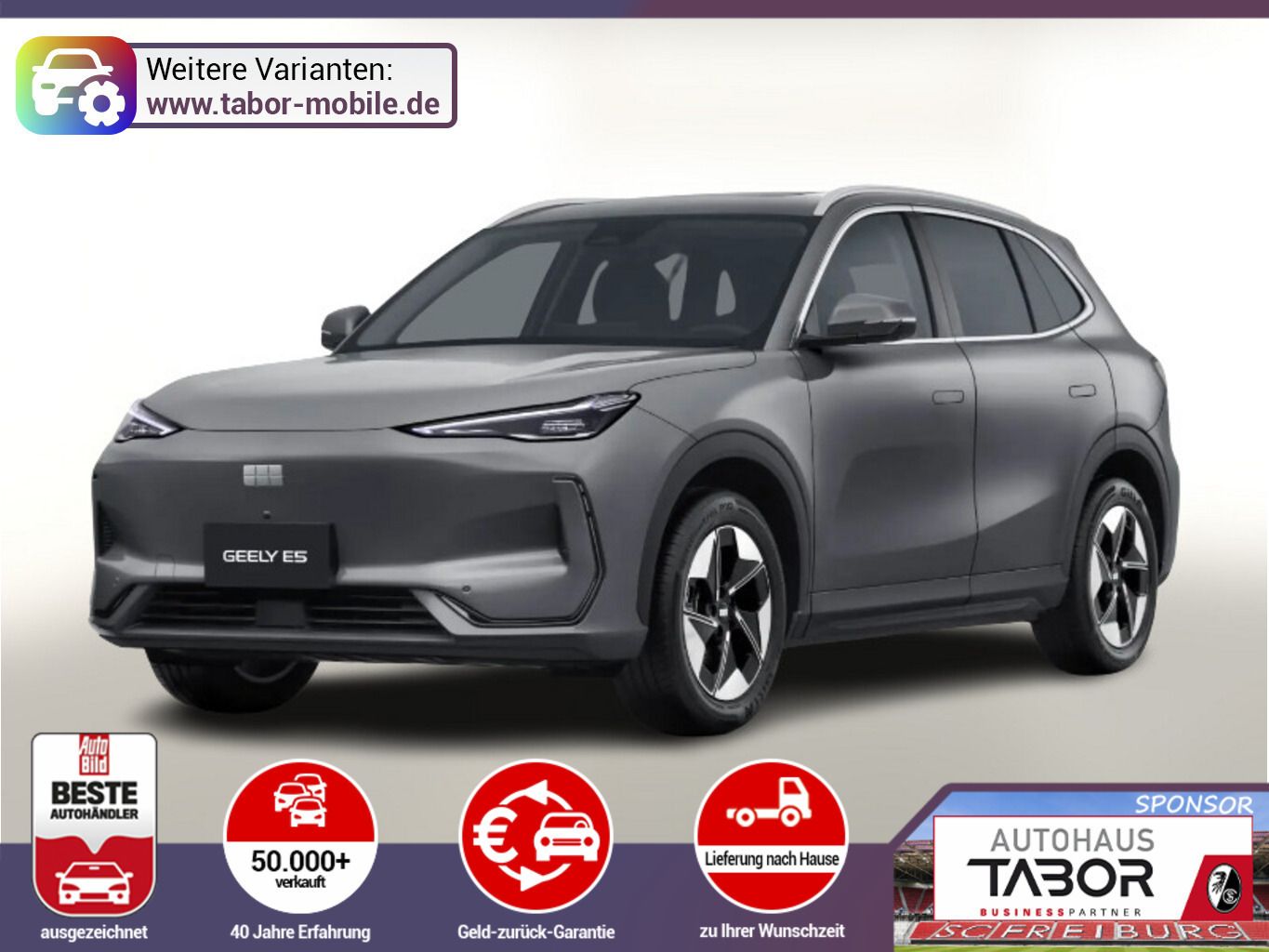 Geely E5 68KWh Max+ Pano HUD el.Heck UVP-24%*