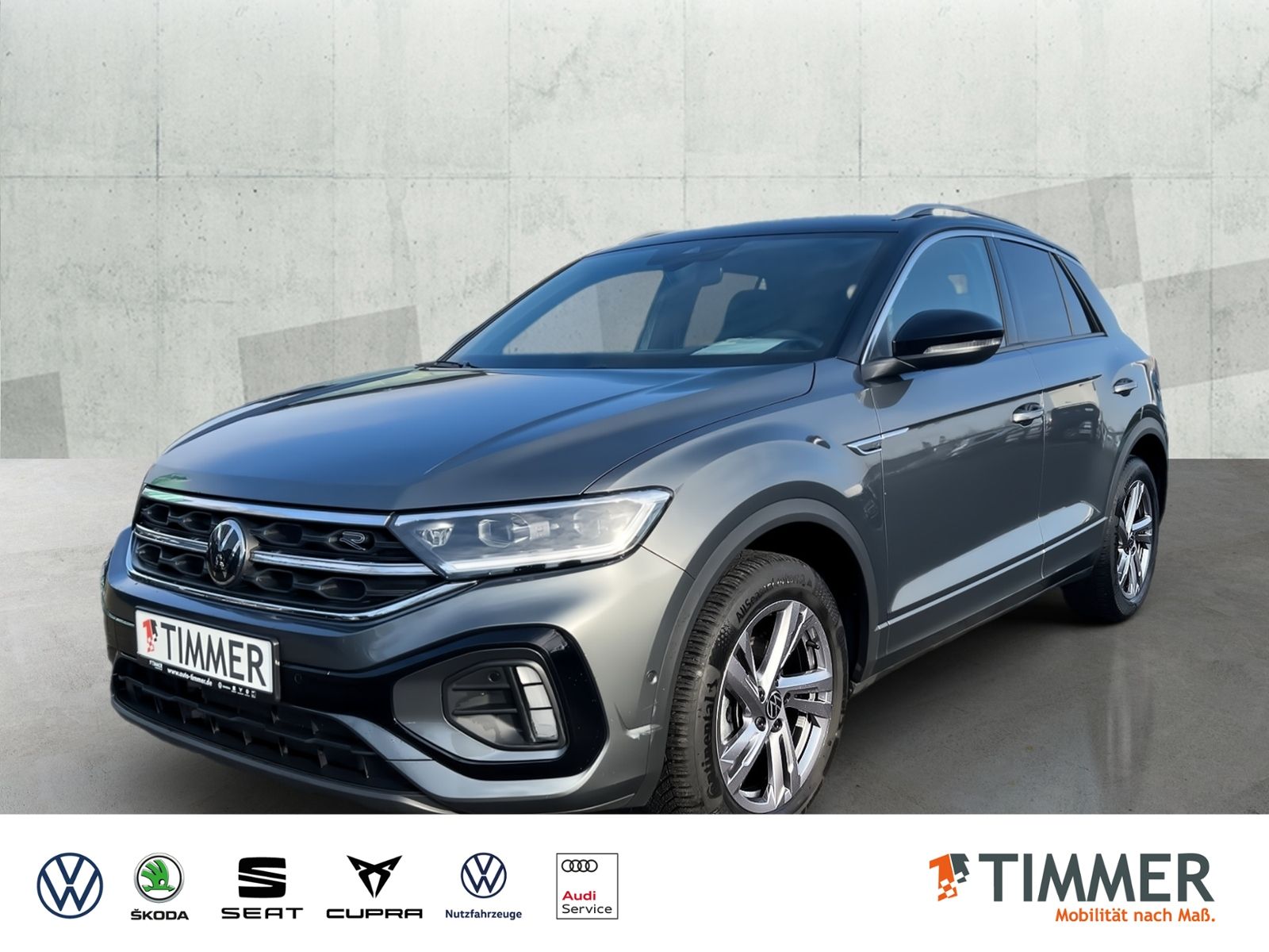 Volkswagen T-Roc 1.5 TSI DSG R-LINE AHK+LED +RKAM +ACC +APP