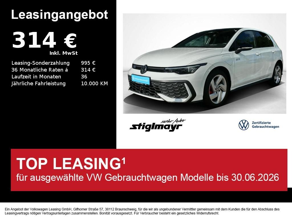 Volkswagen Golf VIII GTE 1.5 TSI eHybrid +HUD+Black Style