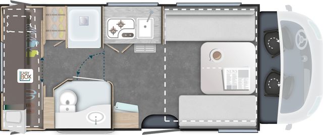 Chausson Teilintegriert Titanium Line 720 Dörr30YEdition