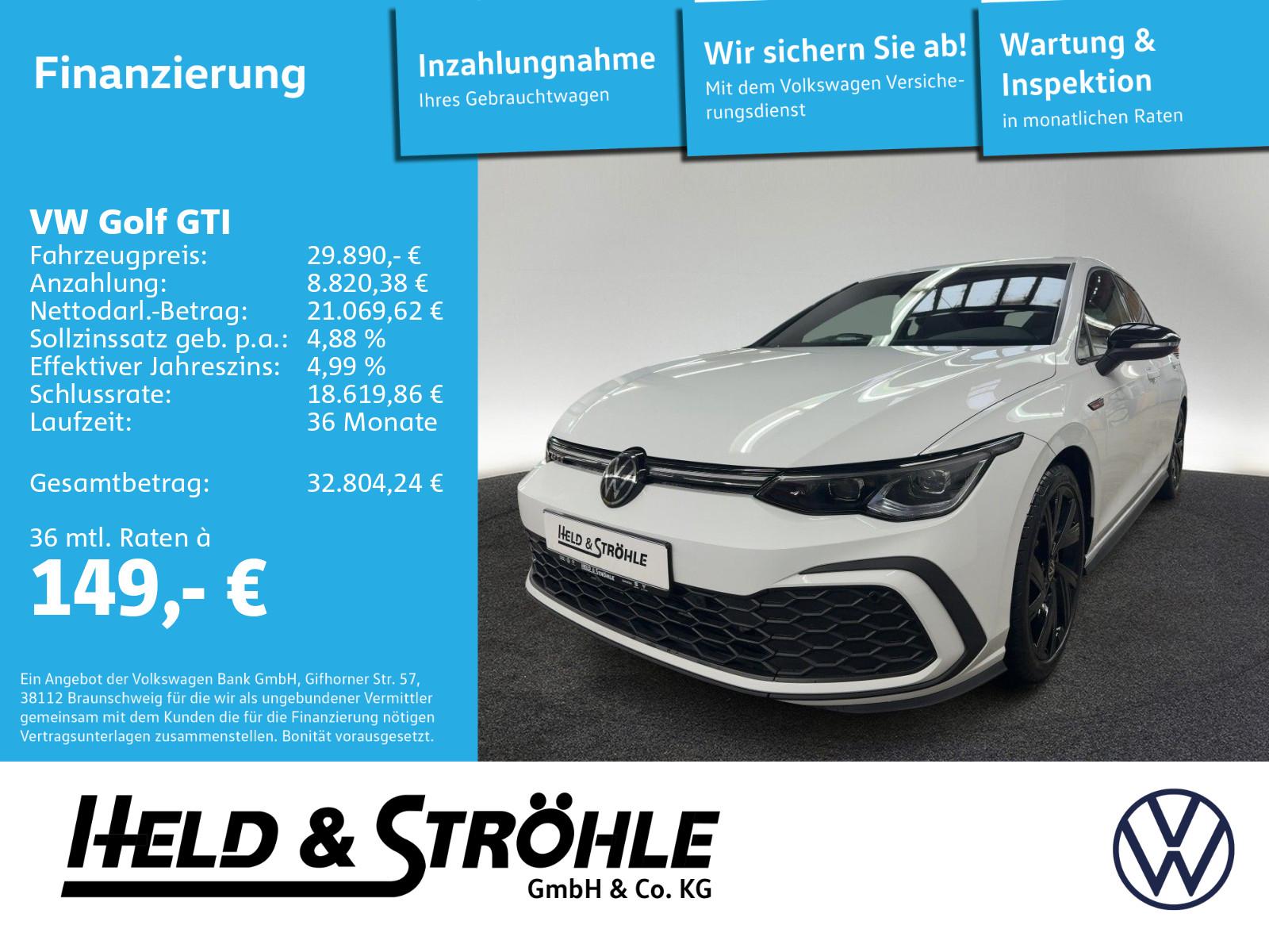 Volkswagen Golf GTI 2.0 TSI DSG BLACK STYLE IQ-LED NAV KAM