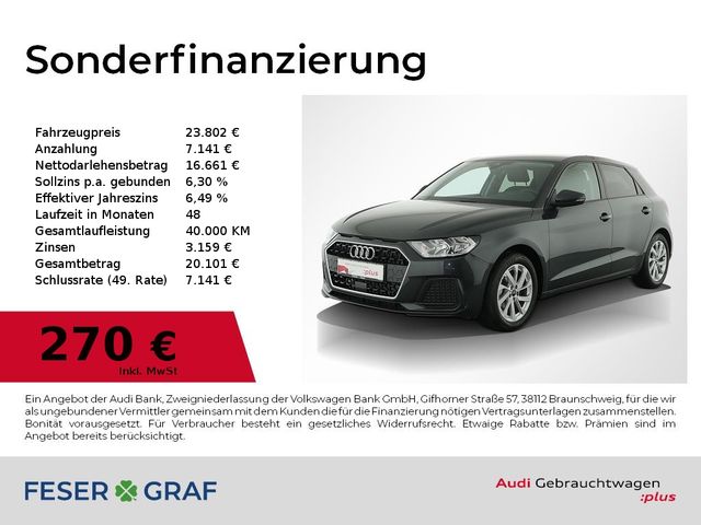 Audi A1 Sportback 25 TFSI Smartphone/Int/Virtual/GRA