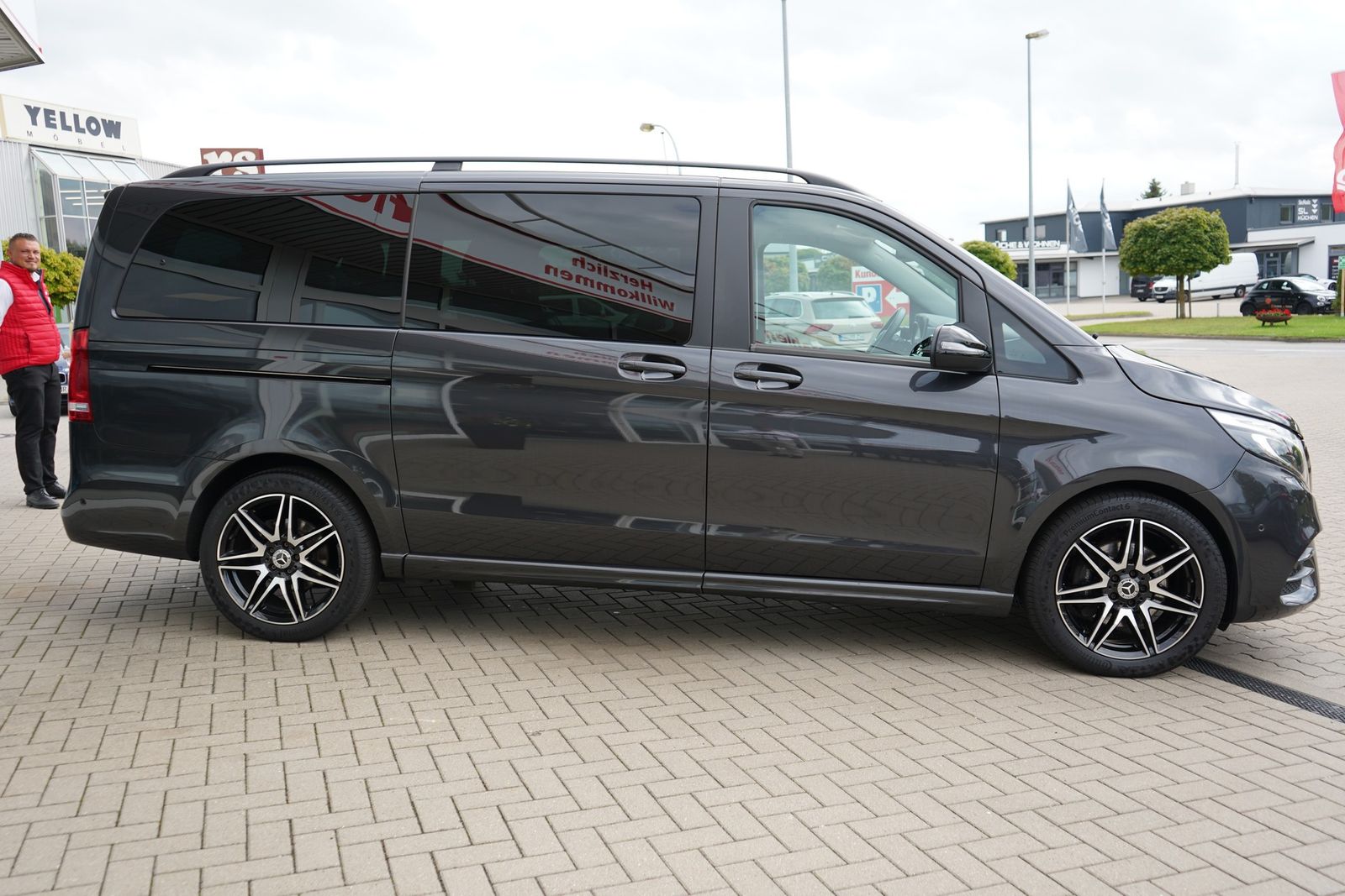 Mercedes-Benz V250d AMG Line lang Standheizung Burmester LED foto 6