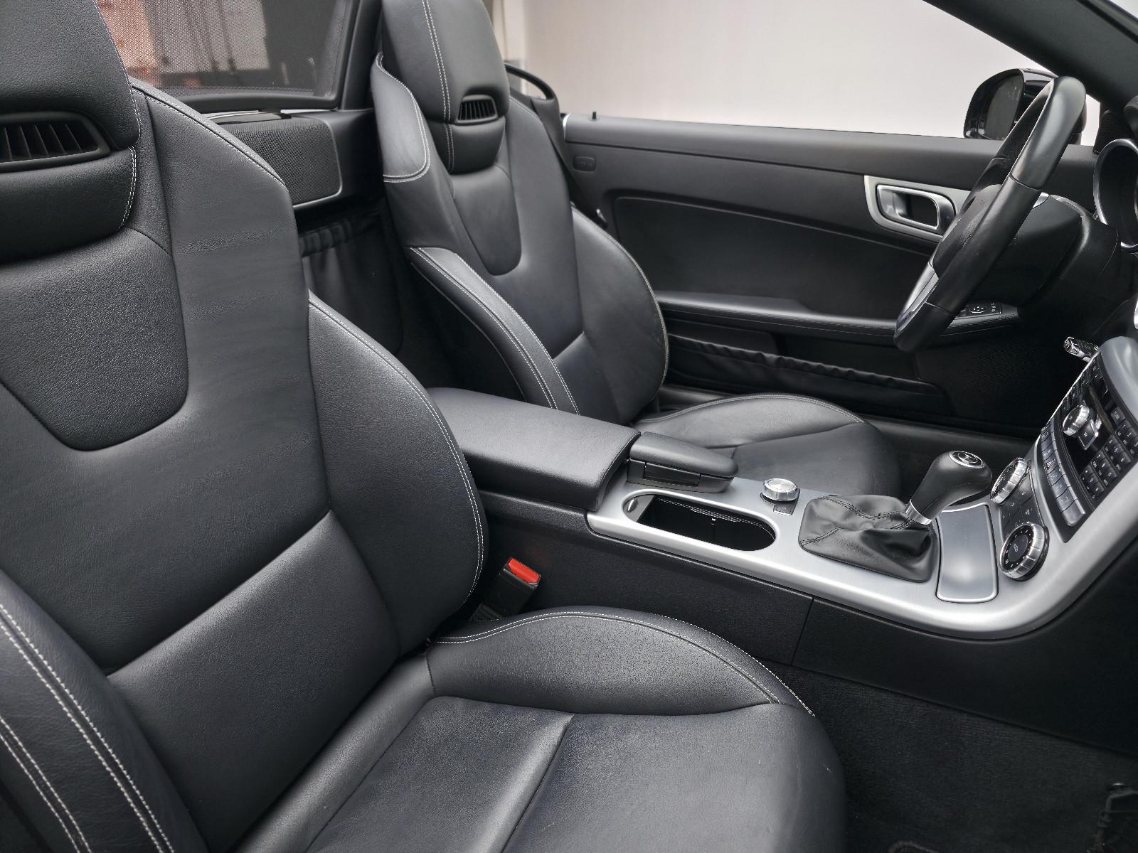MERCEDES-BENZ SLK 200 1.8 CGI 184ch BVA Toit pano électrique Sièges chauffants cuir Historique présent - 2EME MAIN