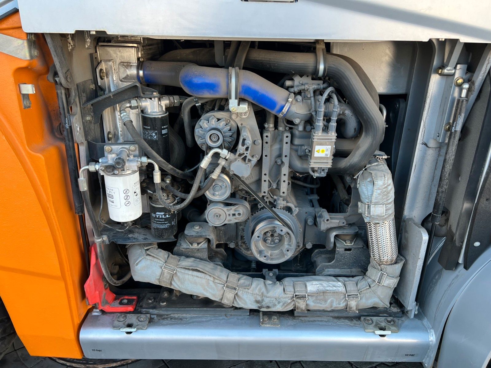 Fahrzeugabbildung Still RX70-80 / Duplex: 4.70m! / Zinkenversteller / SS