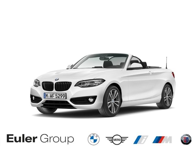 BMW 218 i Cabrio Navi LED Mehrzonenklima 2-Zonen-Kli