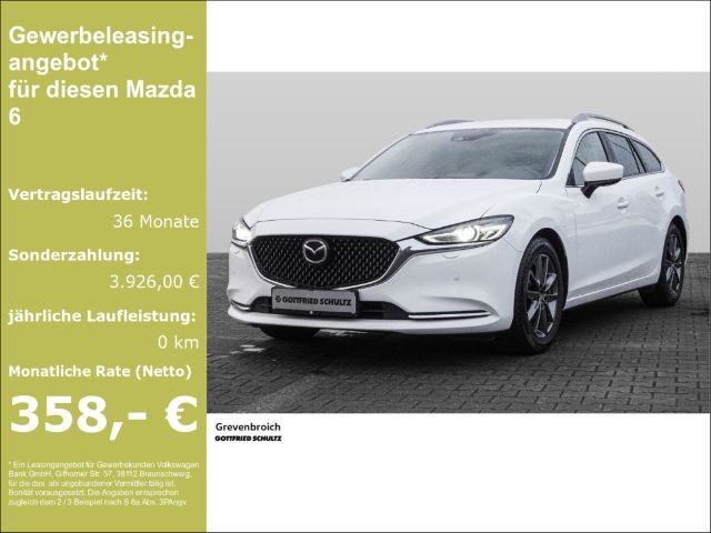 Mazda 6 Kombi 2.0 Benzin Schalter Exclusive-Line LED v