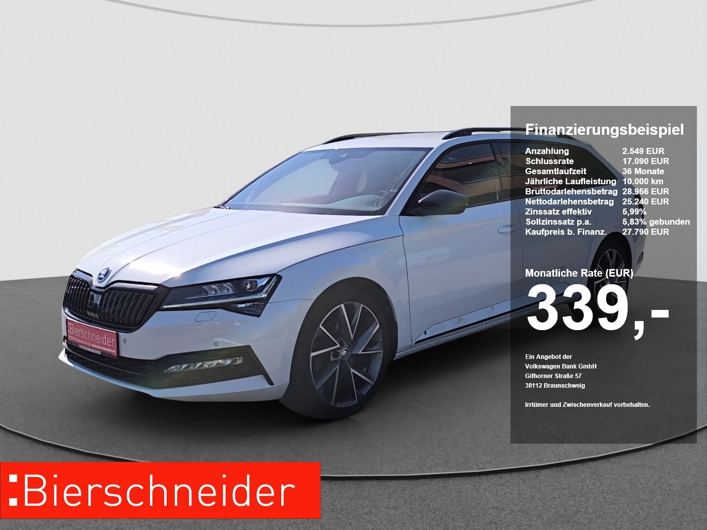 Skoda Superb Combi 2.0 TDI DSG Sportline NAVI RFK ACC