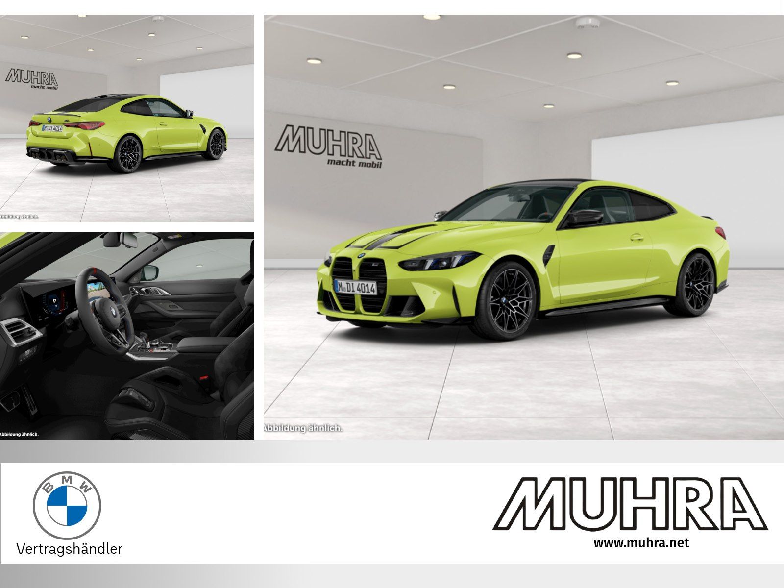 BMW M4 Competition Coupé M 19/20" Carbonsitz Memory 