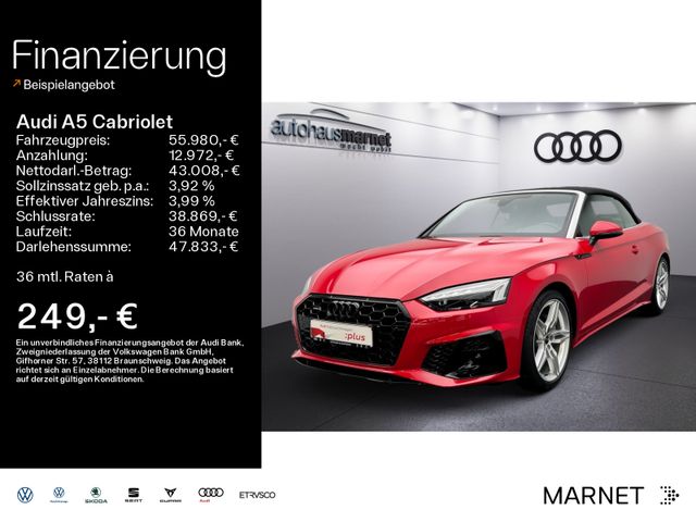 Audi A5 Cabriolet 40 TDI quattro comp. edition S line