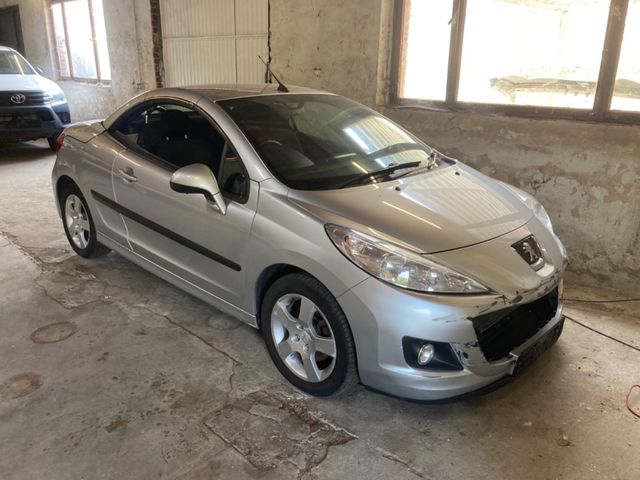 Peugeot 207 CC, RHD, deutsche Papiere, Unfall