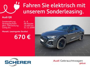 Audi Leasingangebot: Audi Q8 Sportback 55 e-tron quattro S line NAVI B&O A