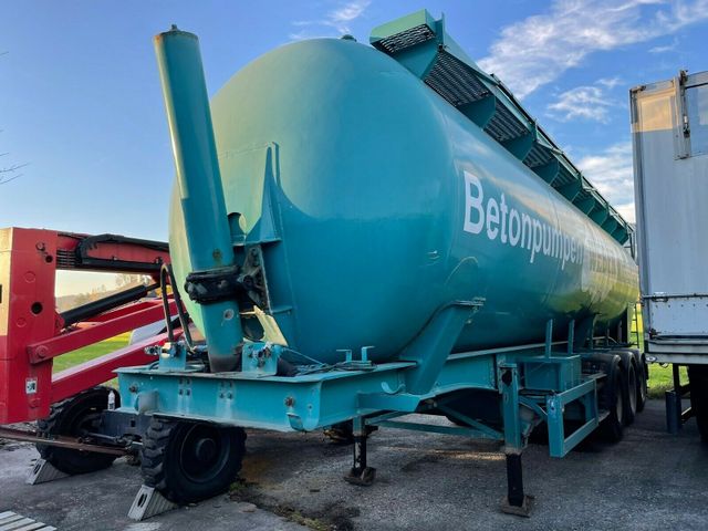 Feldbinder KIP 45.3 LL Zement Silo Rückmulde 5 Kammern Bj96