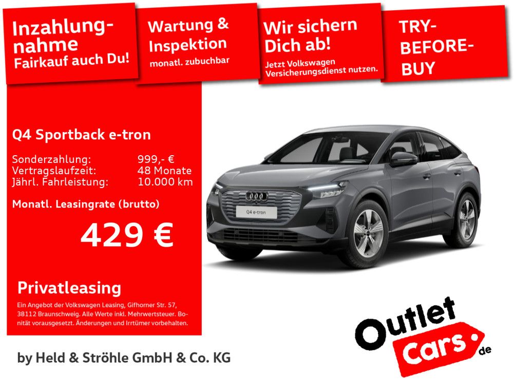 Audi Q4 Sportback 35 e-tron APP LED SHZ