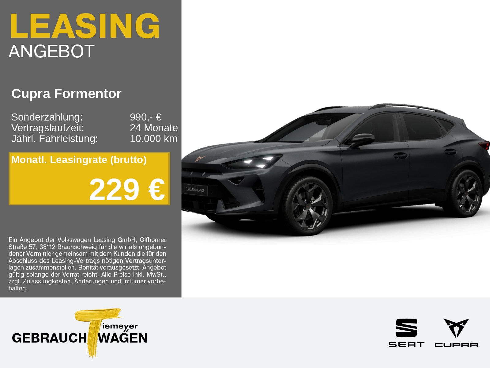 Cupra Formentor 1.5 eTSI DSG NAVI ACC PDC+ SH GJR