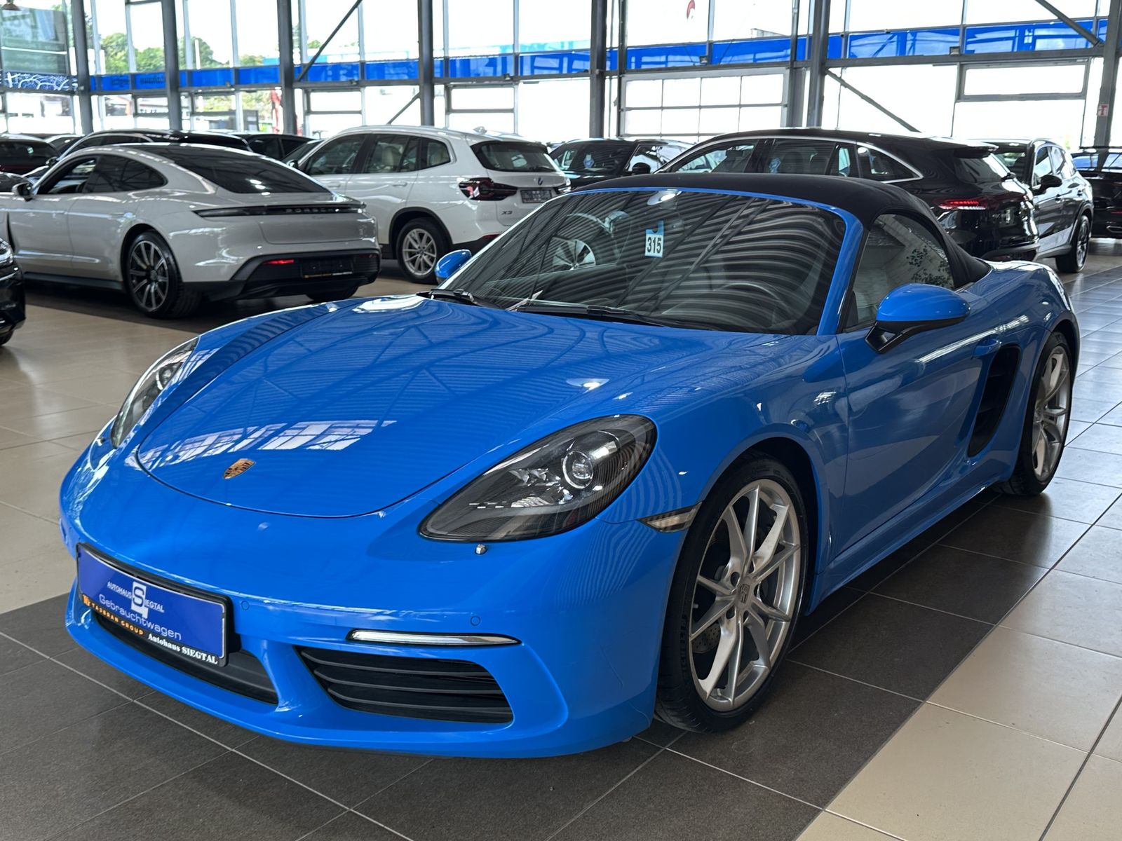 Porsche Boxster 718 Leder BOSE R.Cam Navi Sitzbelüftung foto 23