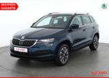 Skoda Karoq 1.5 TSI Drive 125 LED Navi Sitzheizung AHK - blaue Skoda Karoq