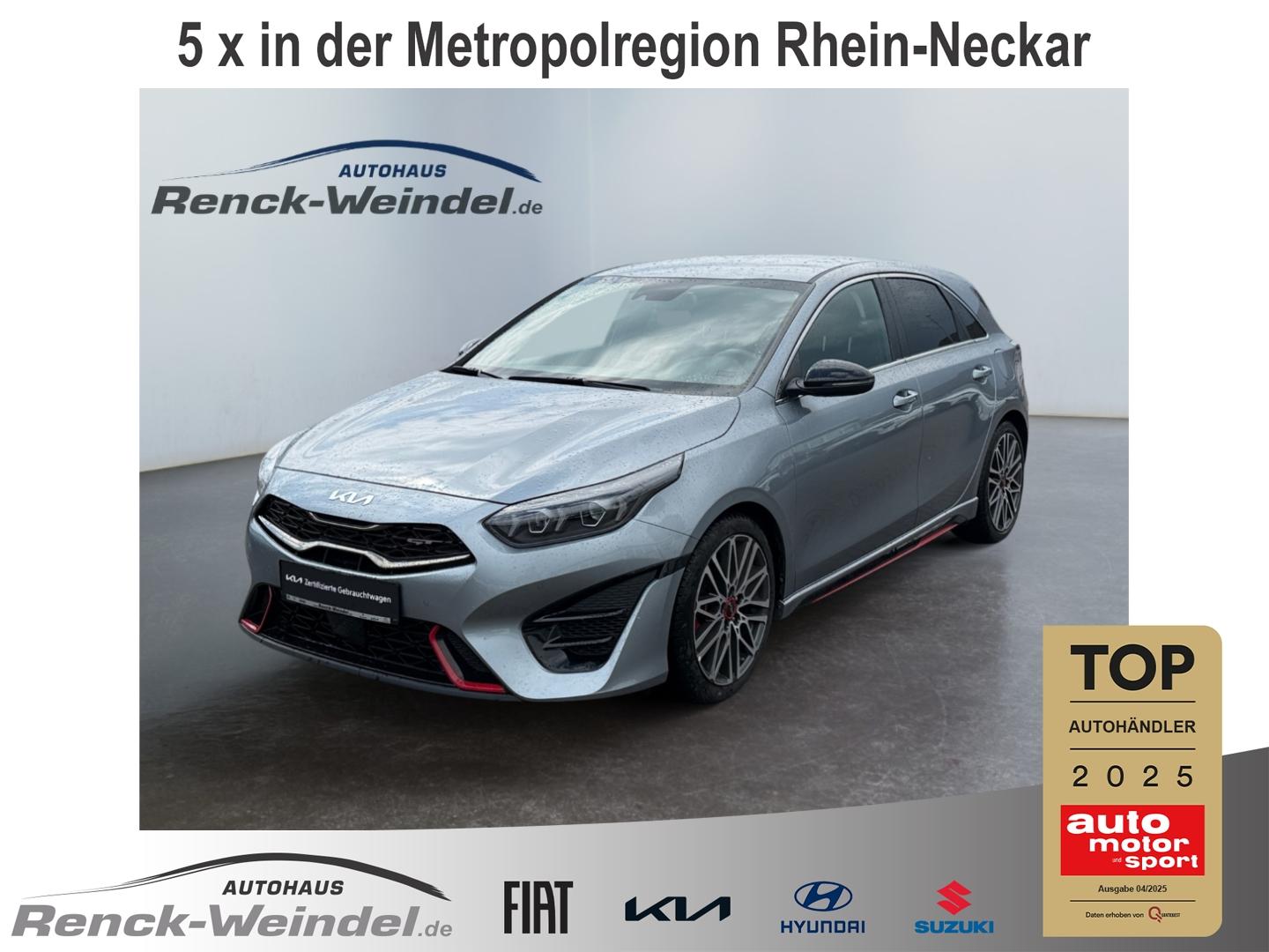 Kia Ceed GT 1.6T DCT7 Navi Rückfahrkam. ACC Temp App