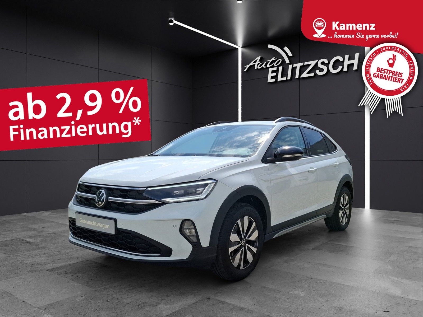 Fahrzeugabbildung Volkswagen Taigo TSI Goal DSG Matrix Navi AID ACC RFK SH LM