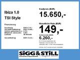 Seat Ibiza 1.0 TSI Style LED*NAVI*VIRTUAL*SHZ*PDC*SPU - Seat Ibiza Gebrauchtwagen in Augsburg