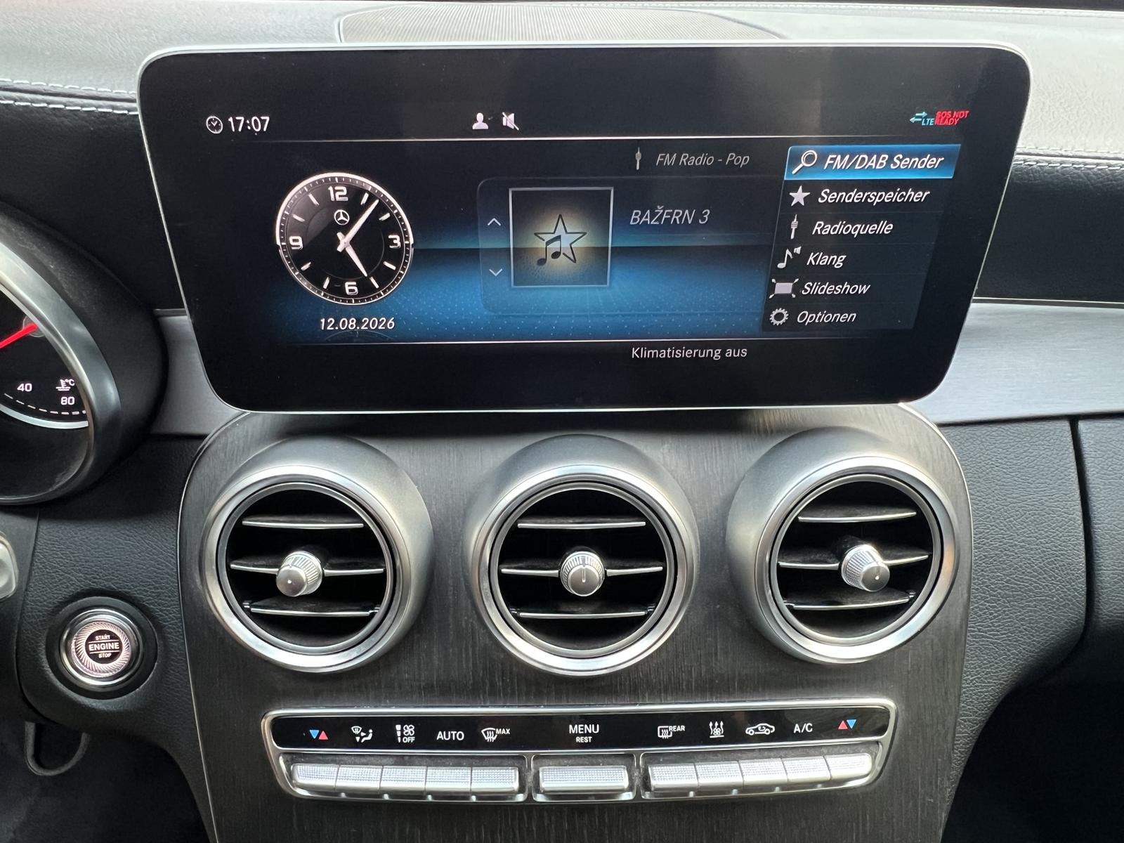 Mercedes-Benz 300 C C300d 4Mat AMG-Line Panorama DAB Standheizung, миниатюра 27
