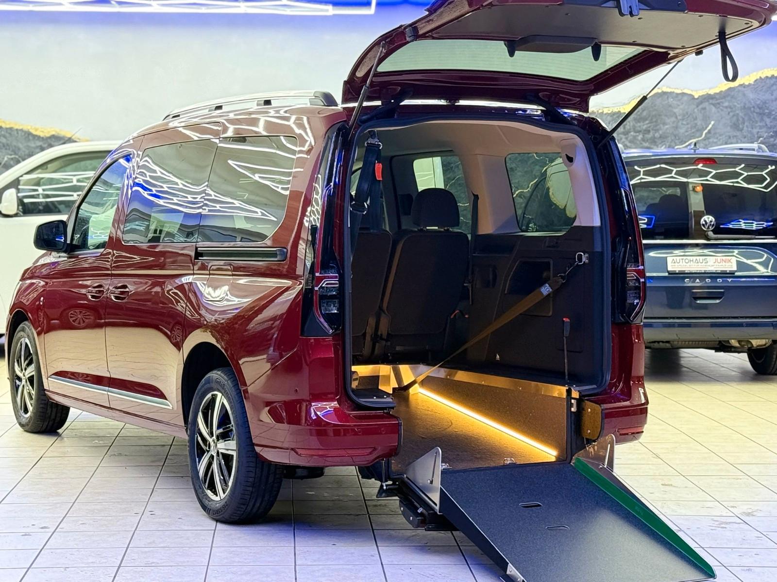 Volkswagen Caddy Style Maxi-DSG-Behindertengerecht-Rampe