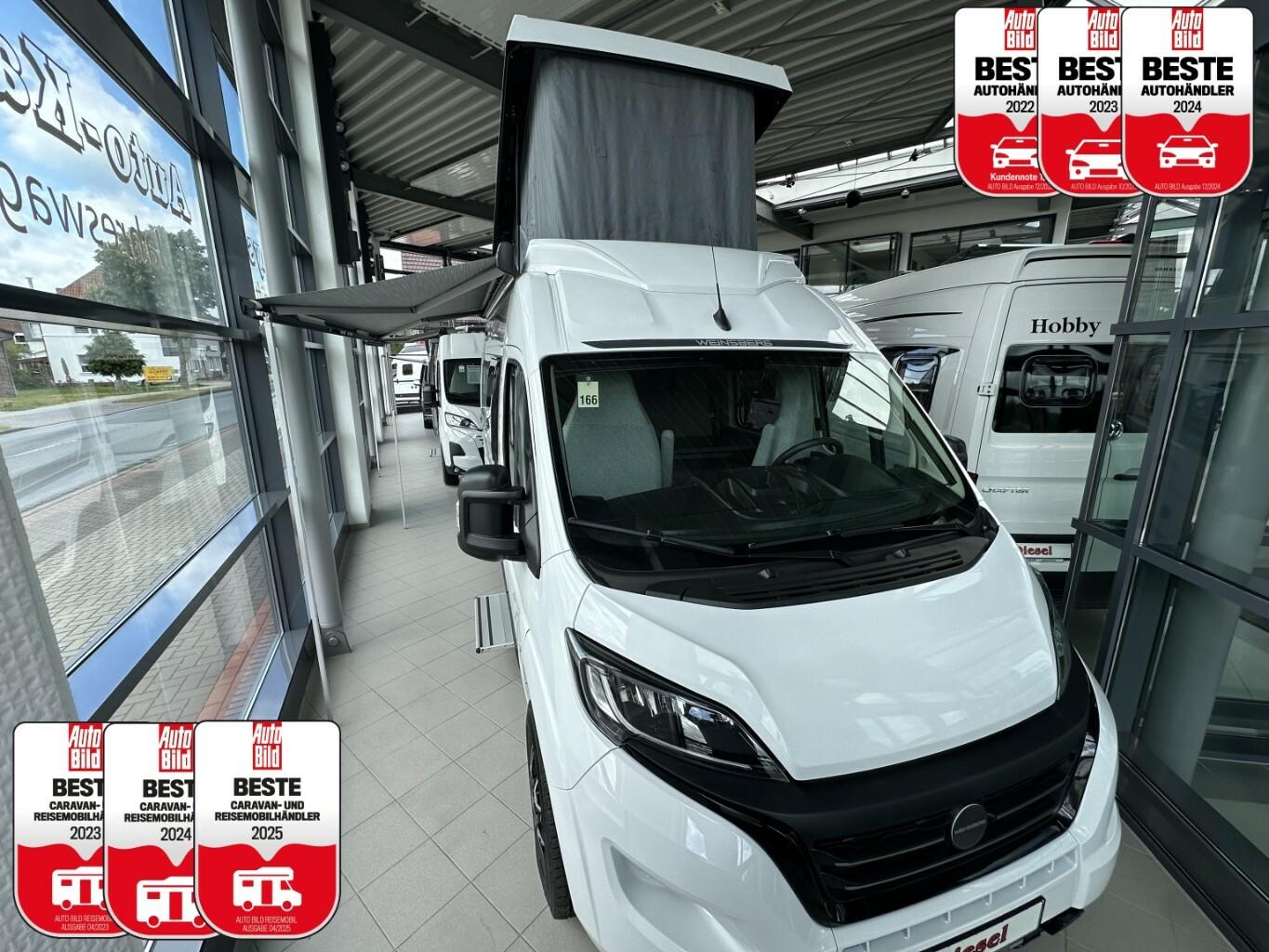 Weinsberg CaraTour 600 MQ Aufstelldach +LED+Lithium+Navi+K