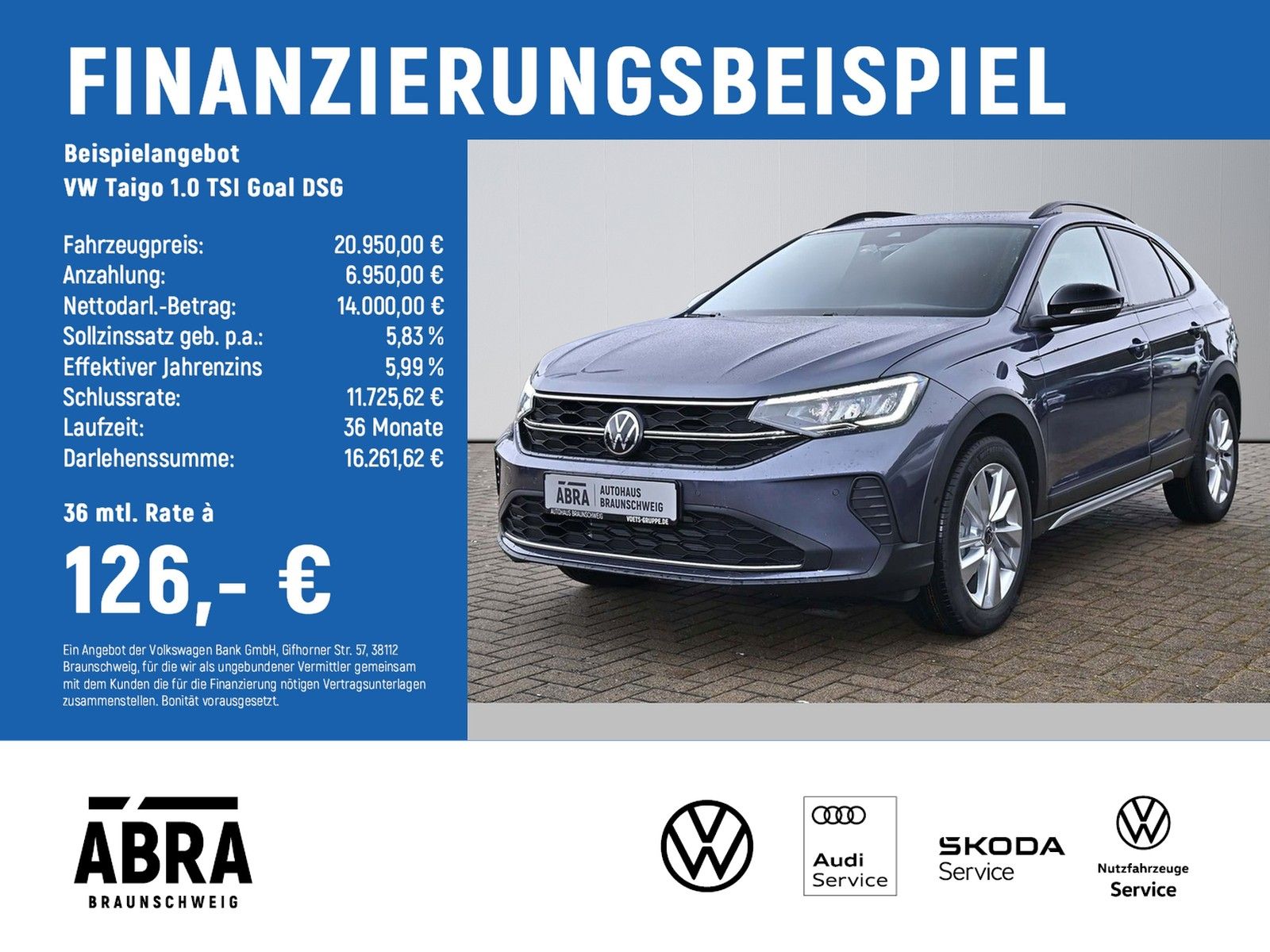 Volkswagen Taigo 1.0 TSI Goal DSG NAVI CAM APP LED PDC foto 1
