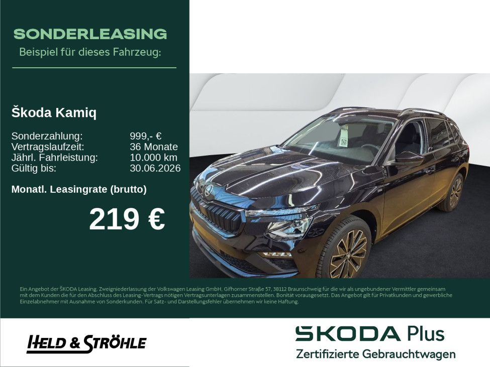 Skoda Kamiq Tour 1.0 TSI DSG MATRIX NAV AHK KAM SHZ