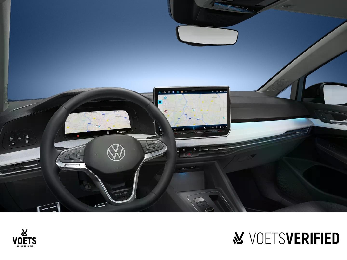 Volkswagen Golf VIII Life 1.5 l eTSI DSG LED+RearView+ACC, миниатюра 10