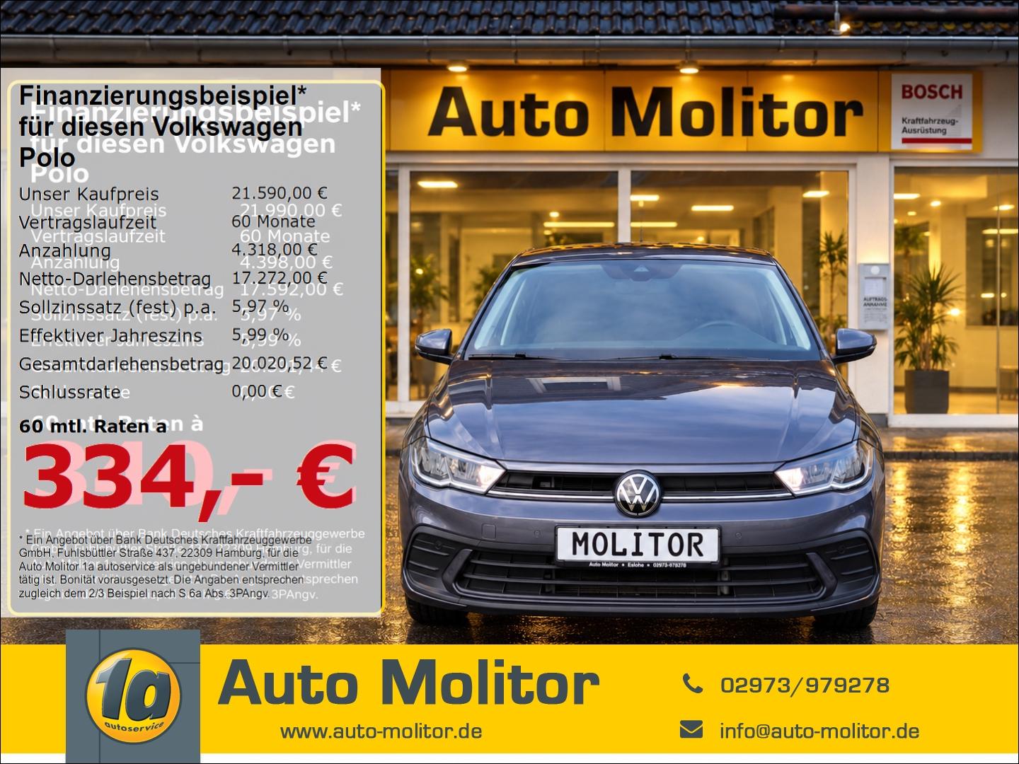 Volkswagen Polo VI Life Digitales Cockpit LED Apple CarPlay